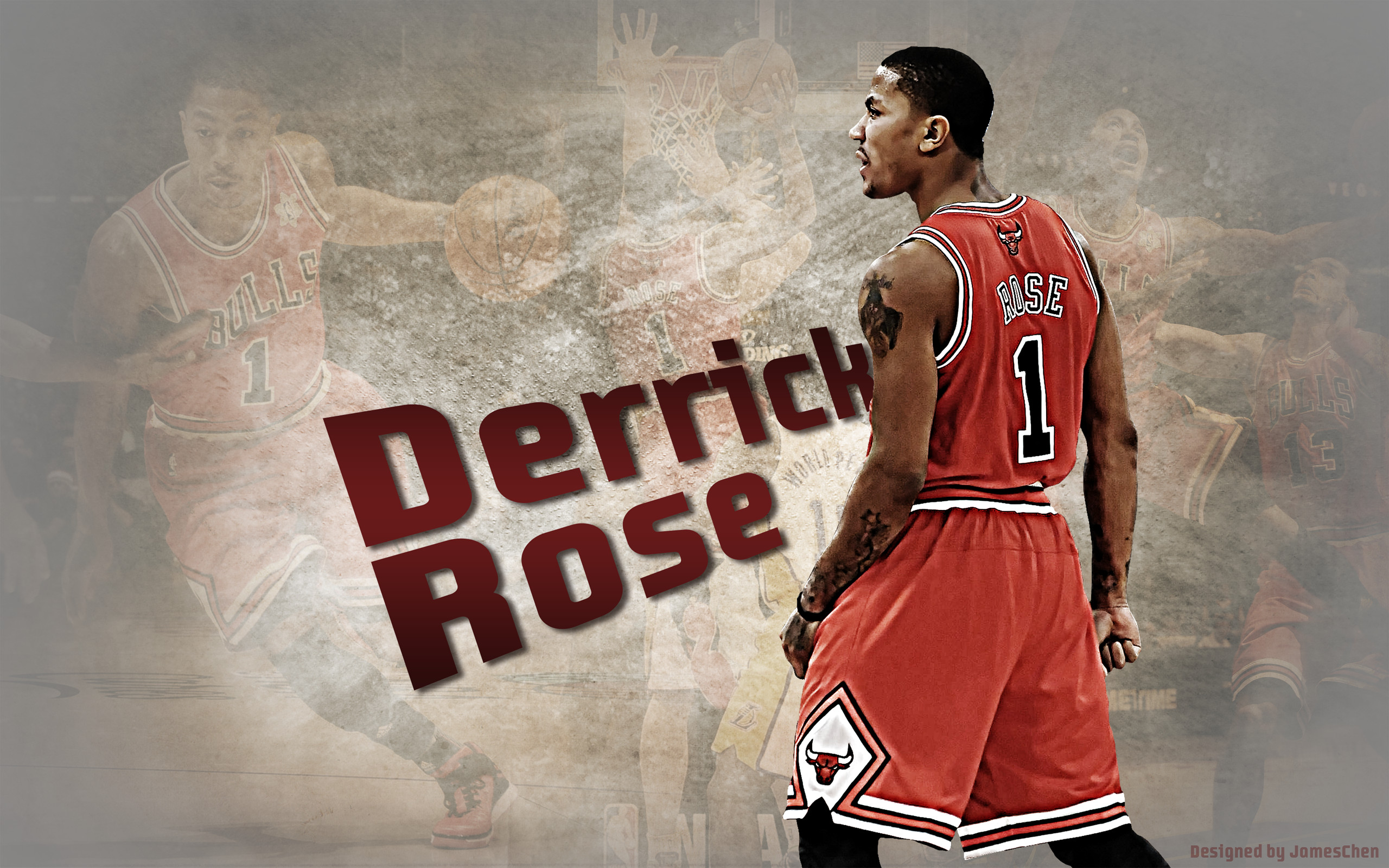 2560x1600 Derrick Rose Chicago Bulls - Download Wallpaper
