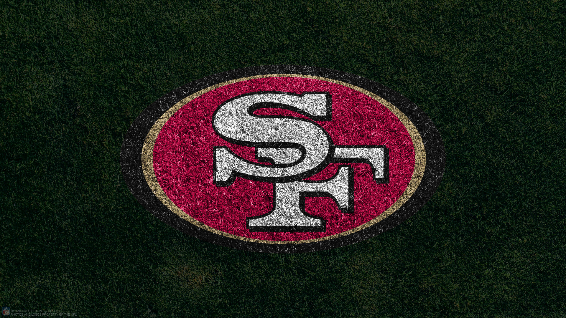 1920x1080 ... San Francisco 49ers 2017 turf football logo wallpaper free pc desktop  computer