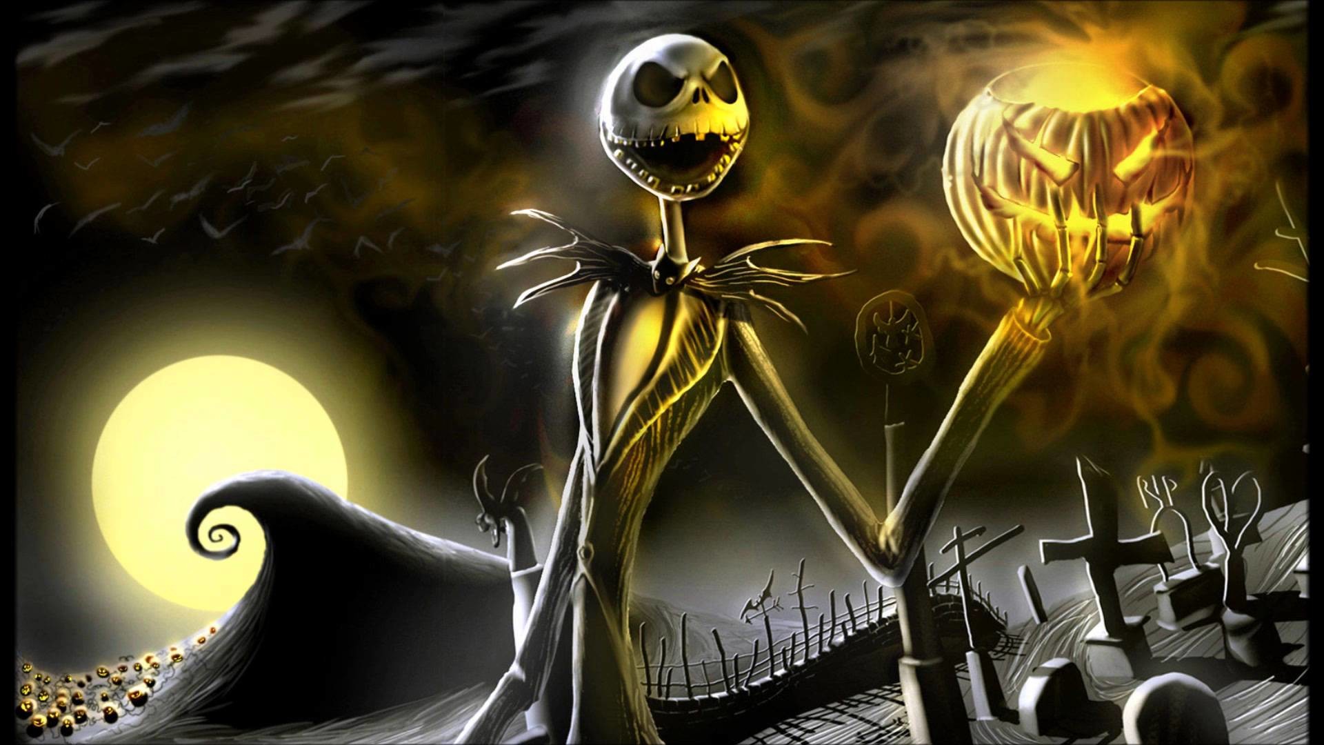 1920x1080 ... jack skellington wallpaper wallpapers browse; the ...