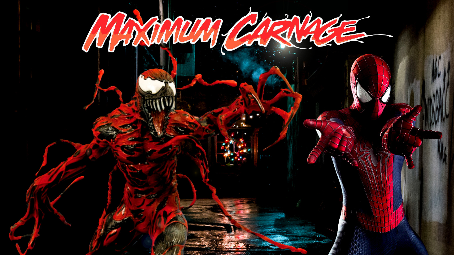 1920x1080 ... Spider-Man and Venom Maximum Carnage Poster #2 by ProfessorAdagio
