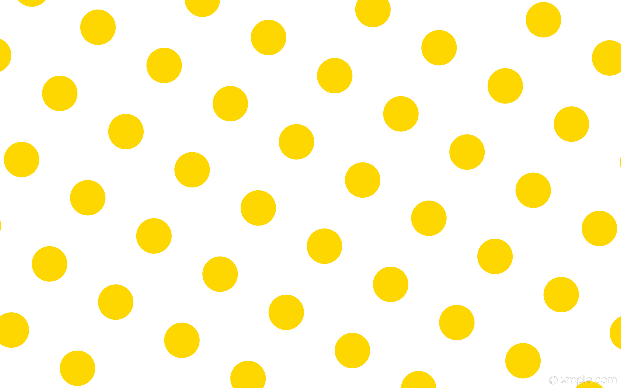 2560x1600 wallpaper white polka dots spots yellow gold #ffffff #ffd700 240Â° 146px  315px