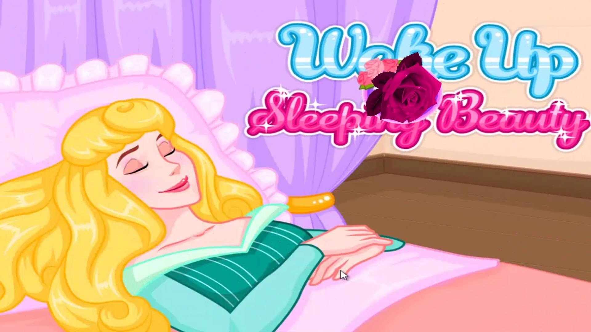 1920x1080 Wake Up Sleeping Beauty - Disney Aurora Make Up and Dress Up Games for Kids  - Prank Princess Aurora - YouTube