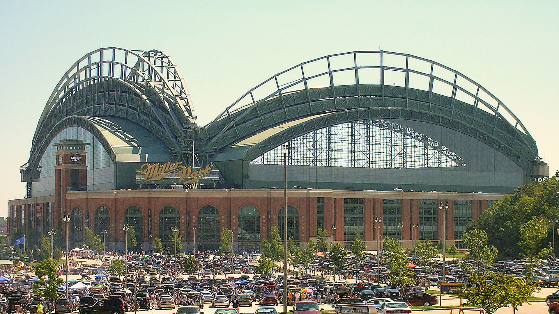 1920x1080 Miller Park, section , home of Milwaukee Brewers 1920Ã1080