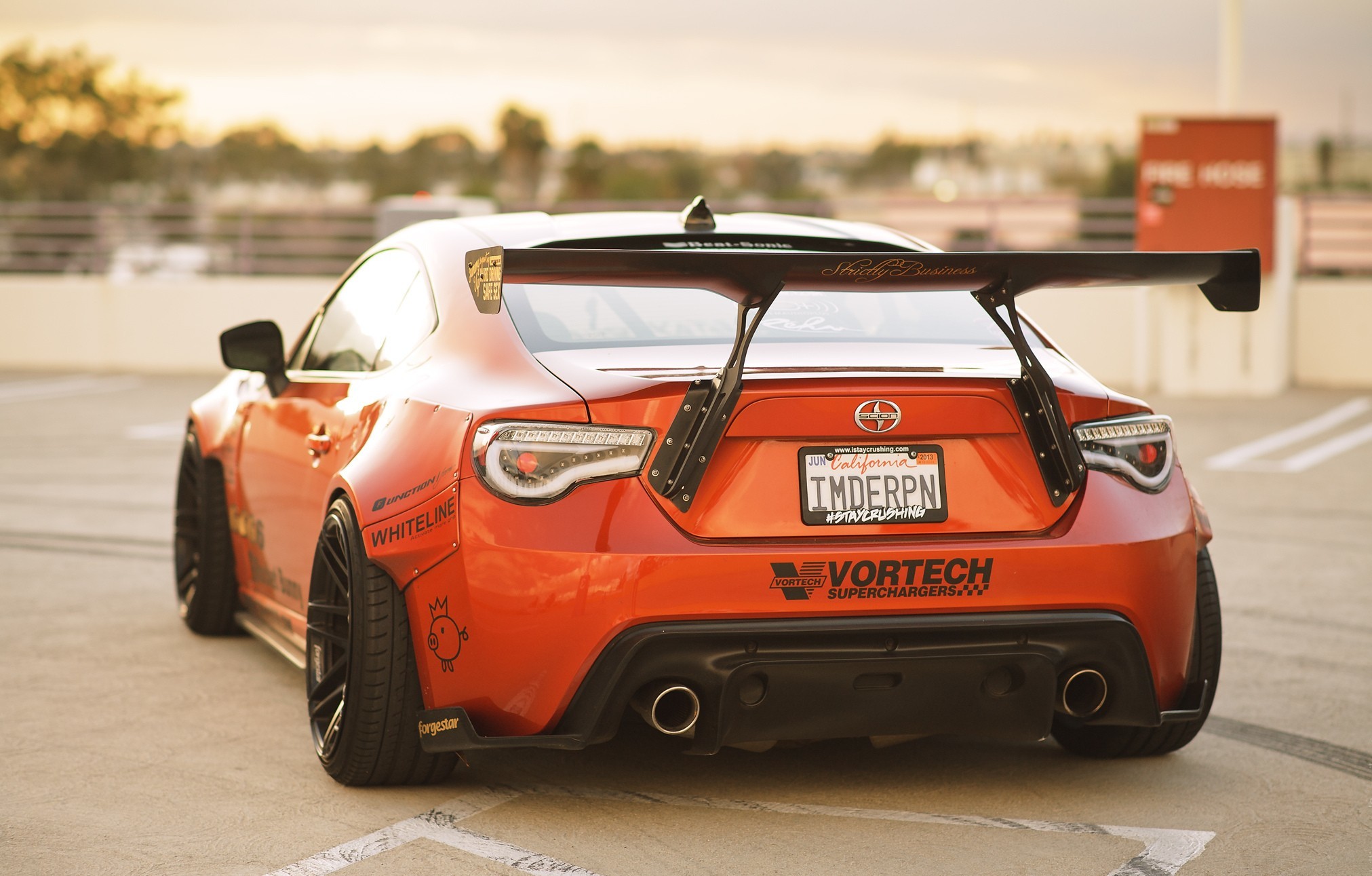 2023x1291 car, Toyota, Scion FR S, Staycrushing, Rocket Bunny Wallpapers HD / Desktop  and Mobile Backgrounds