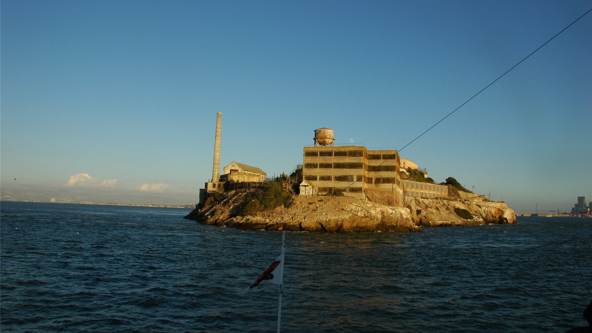 1920x1080 alcatraz federal penitentiary island san francisco usa ...