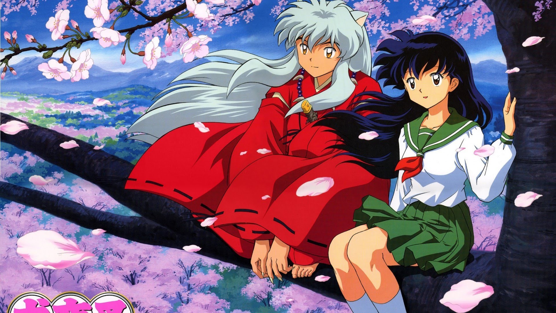 1920x1080 InuYasha Background HD Download.