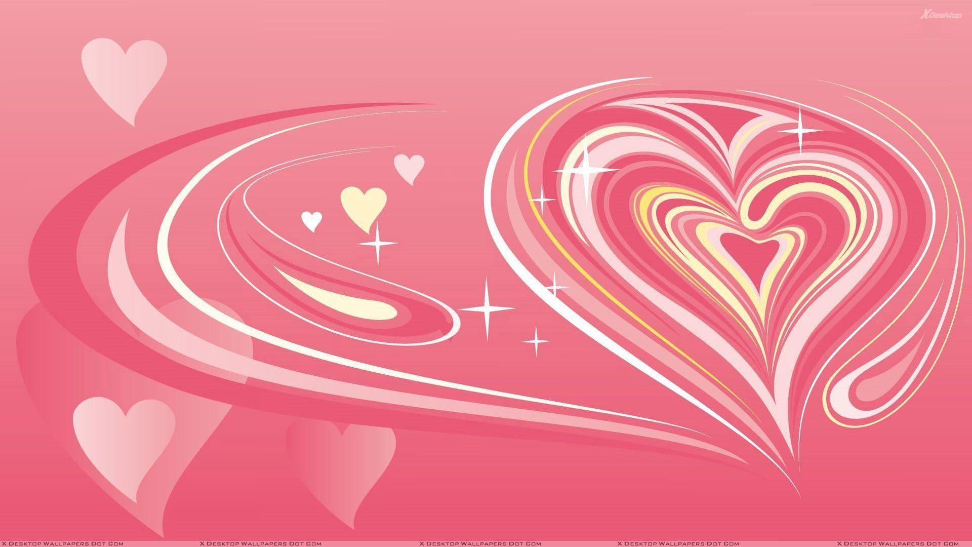 1920x1080 1440x900 Pink Heart Wallpapers">