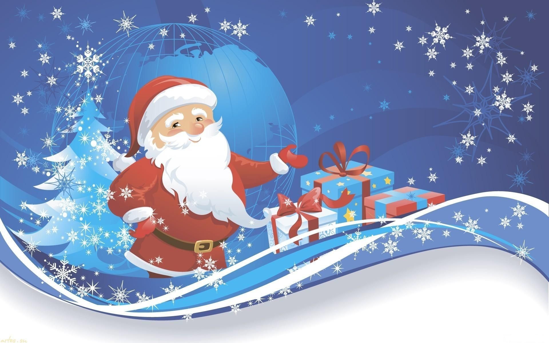End Of Year Sale Poster Cute Santa Claus Cartoon Christmas Sale Wallpaper  Stock Illustration - Download Image Now - iStock
