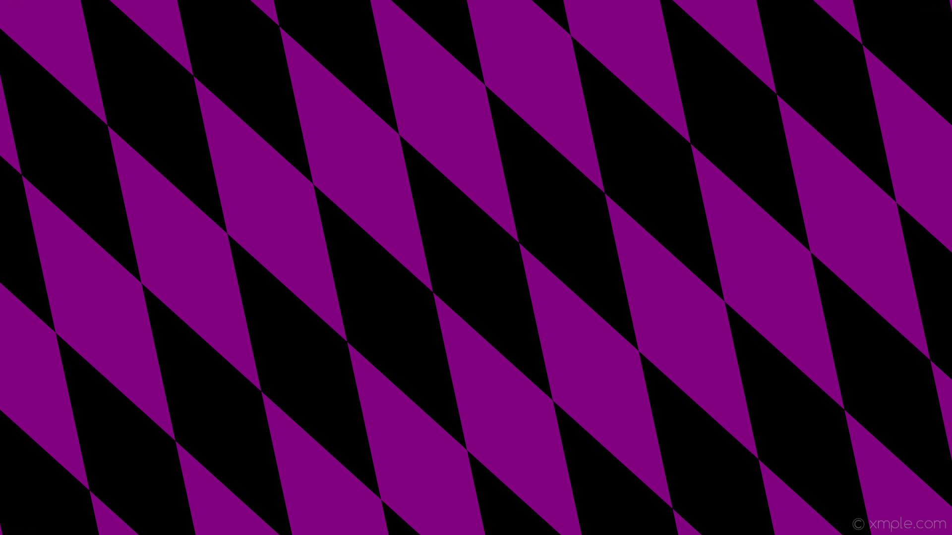 1920x1080 wallpaper rhombus black purple diamond lozenge #000000 #800080 120Â° 620px  200px