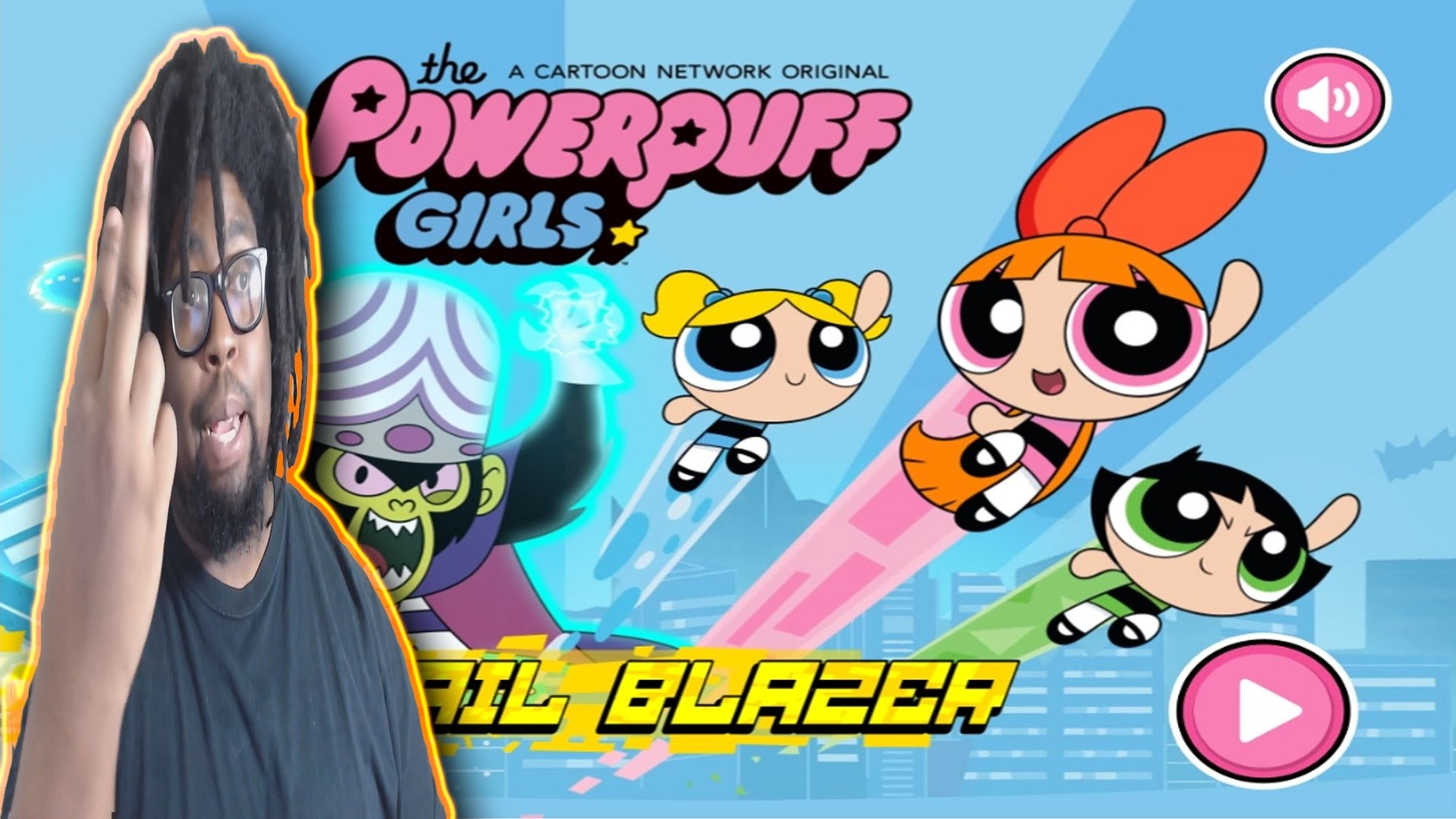 1920x1080 Cartoon Network Games | The Powerpuff Girls | Trail Blazer
