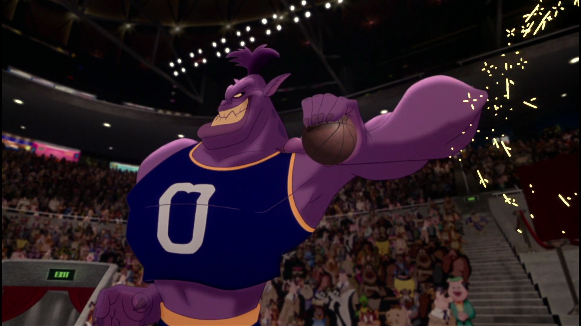 1920x1080 Bupkus, Bang, Bugs Bunny, Marvin Martian, Lola Bunny, Daffy Duck & many  more at the premiere of Space Jam. | Monstars Bupkus | Pinterest | Space jam,  ...