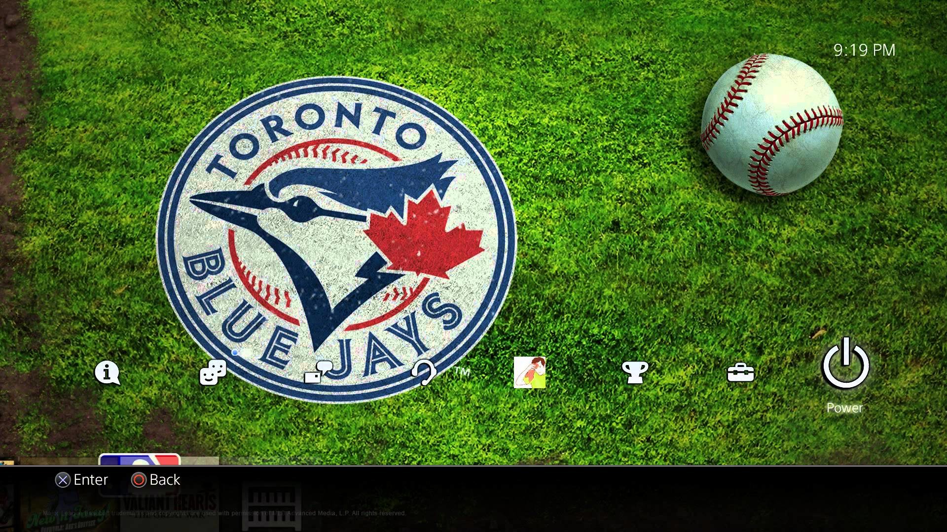 1920x1080 [NA] MLB: Toronto Blue Jays [PS4 Theme]