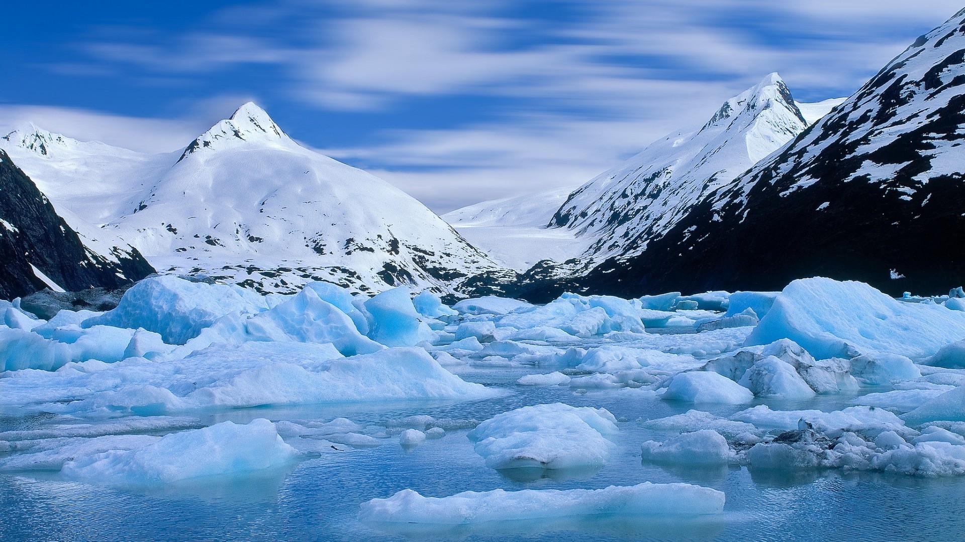 1920x1080 Alaska Winter Glacier | 1920 x 1080 ...