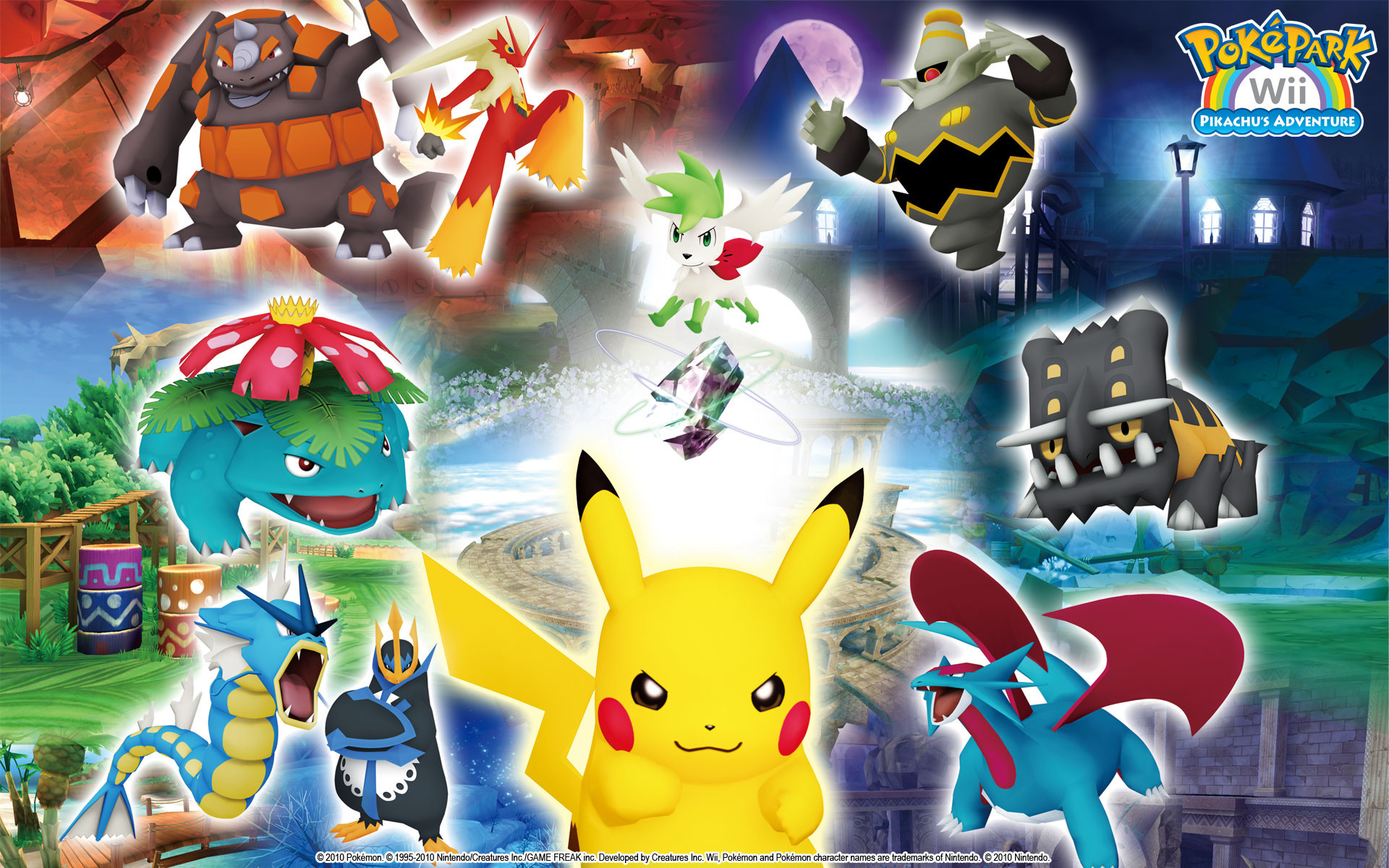 1920x1200 PokÃ©Park Wii: Pikachu's Adventure Wallpaper 2