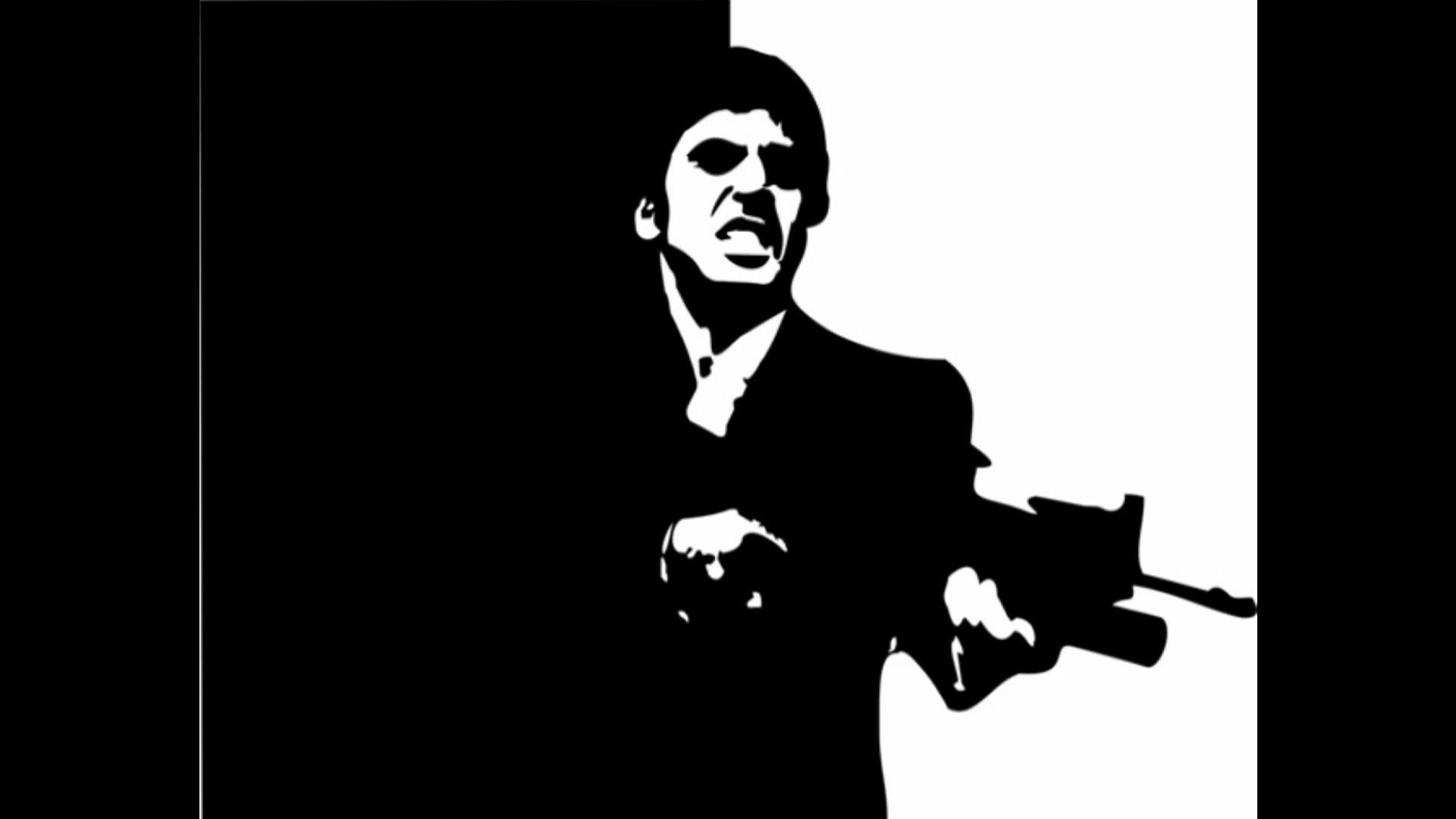 1920x1080 Scarface Black And White | www.galleryhip.com - The .