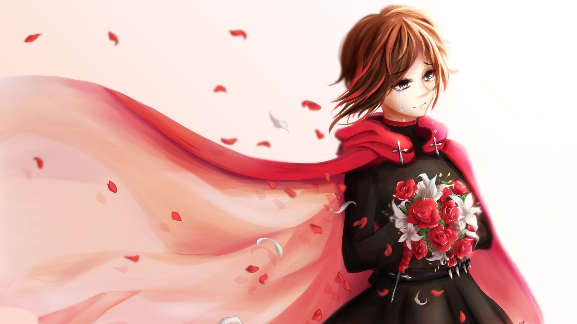 1920x1080 rwby ruby rose anime