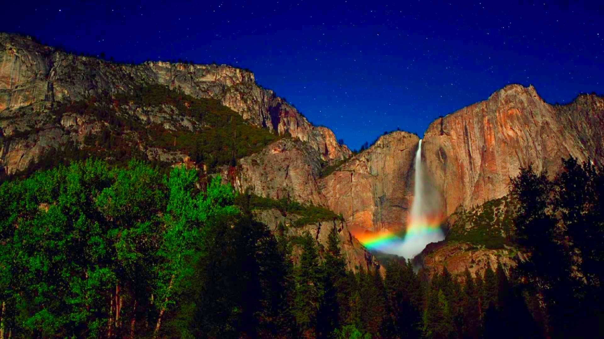 1920x1080 Yosemite-at-starry-night-pictutes-images Â· Yosemite-Night-Wallpaper-Desktop