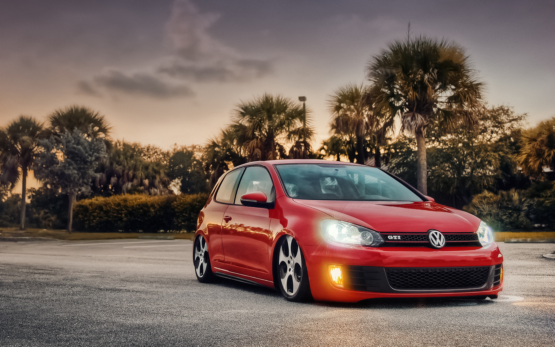 1920x1200 volkswagen golf dark wallpaper. Â«Â«