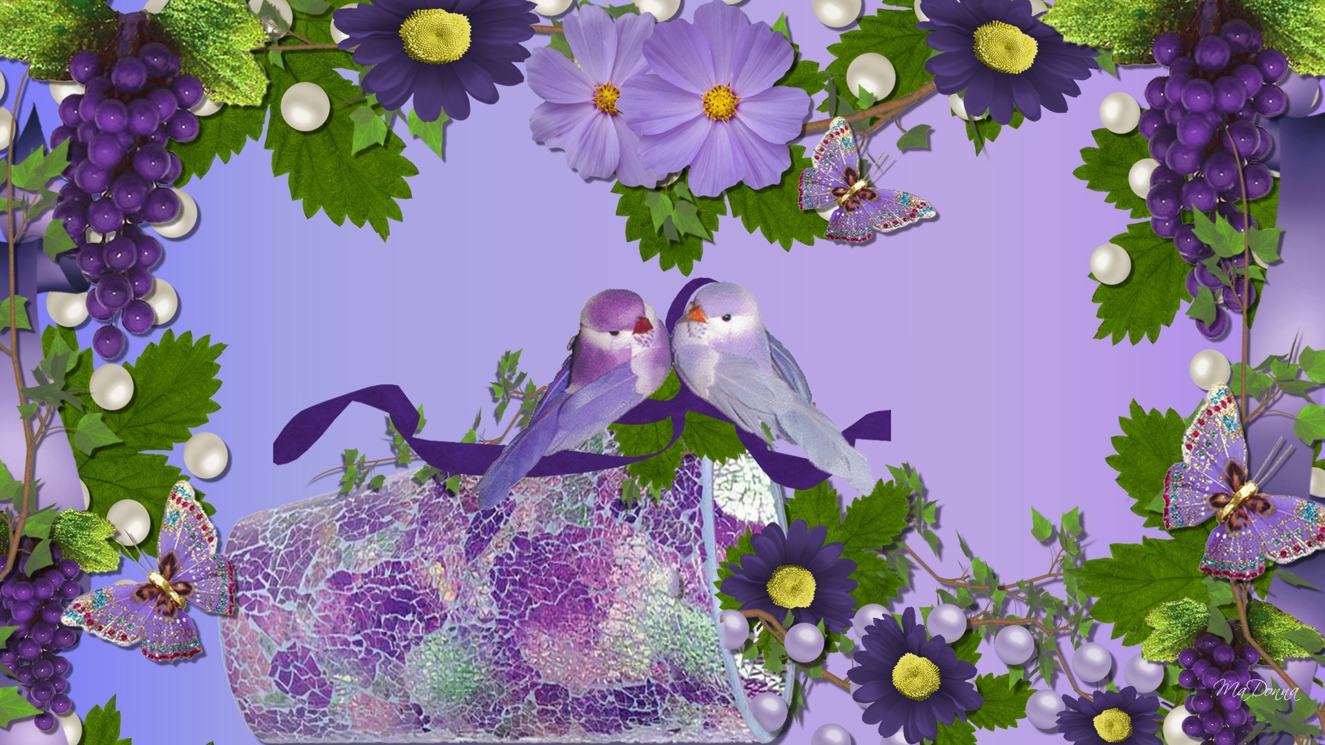 1920x1080 Love Bird Desktop Background Wallpapers