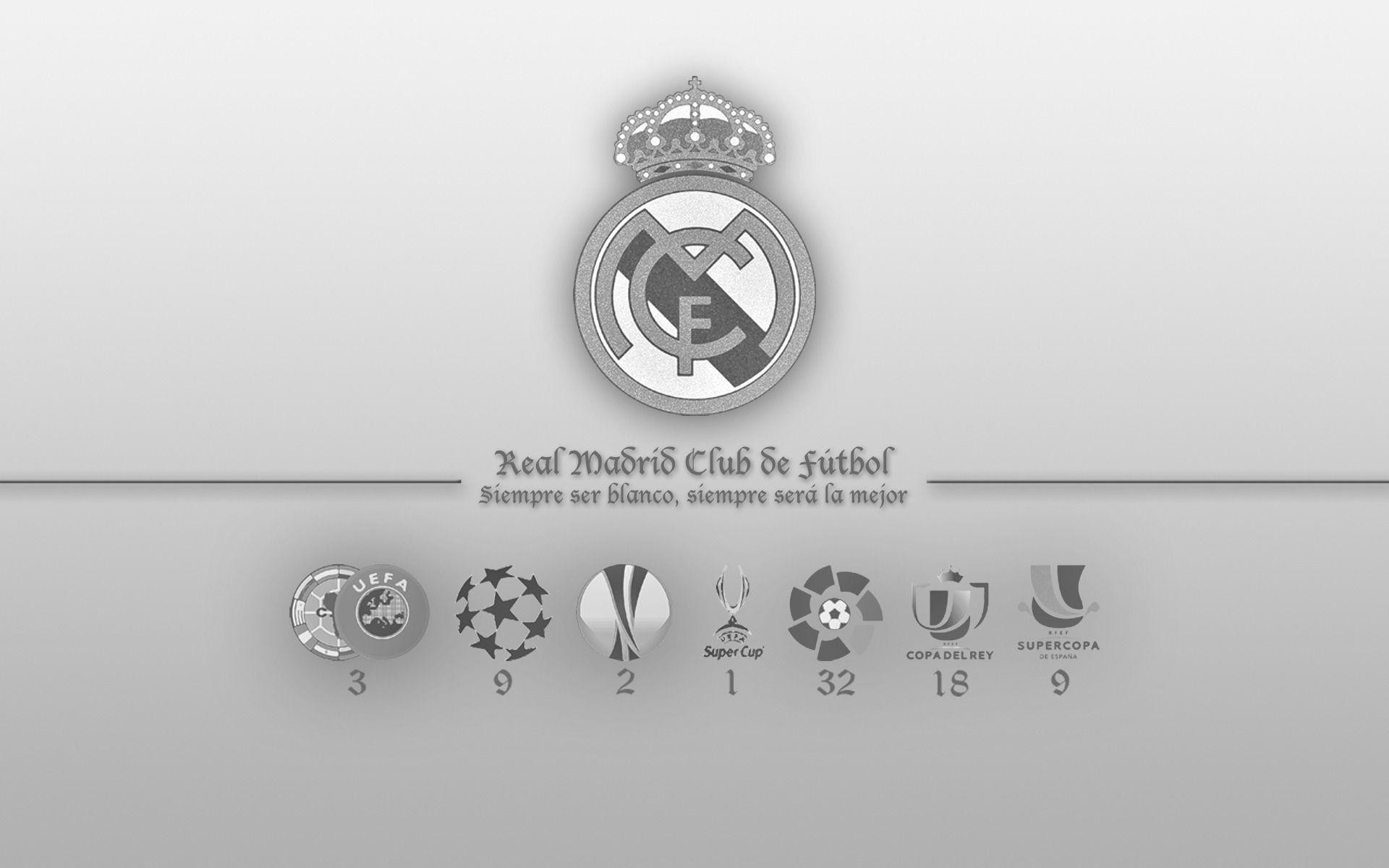1920x1200 Real Madrid C.F. Trophy Record Wallpaper Wide or HD | Sports .