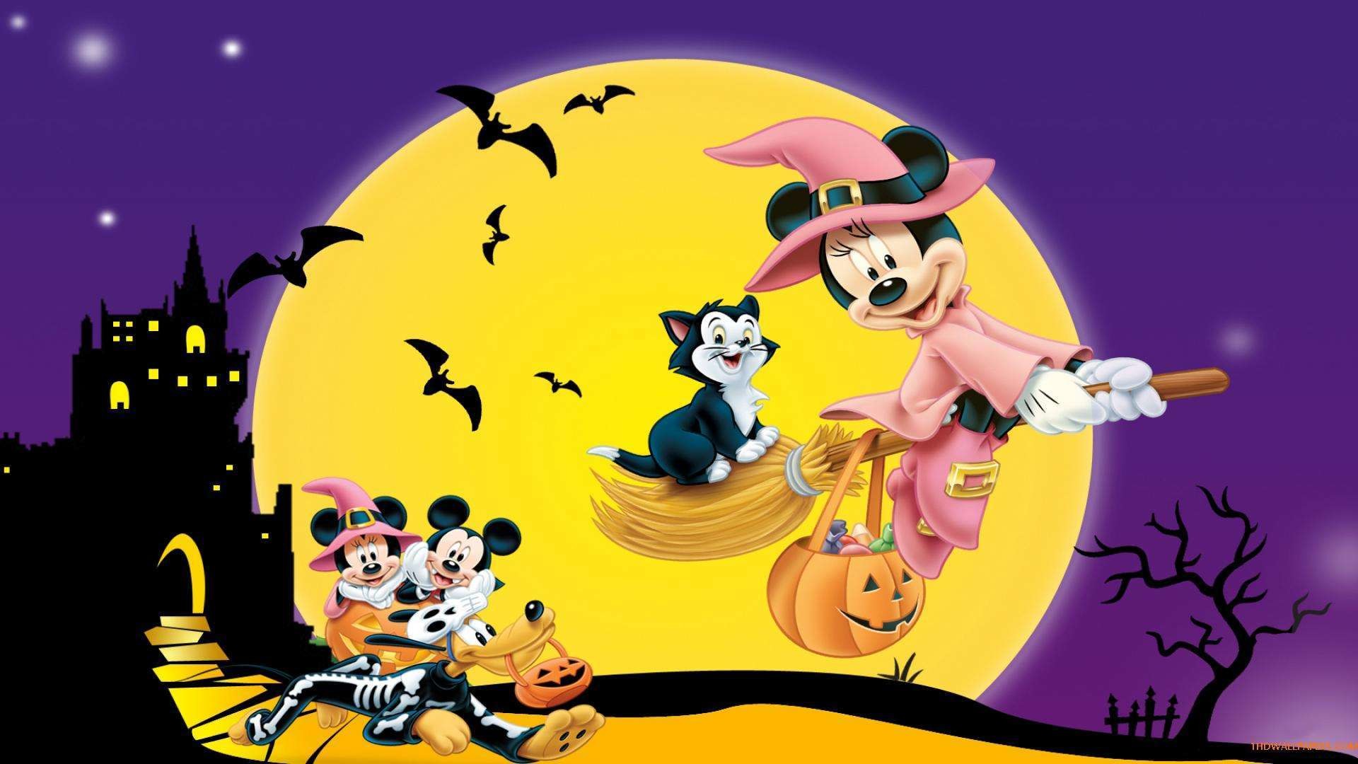 1920x1080 Disney Mickey Mouse Halloween Wallpapers