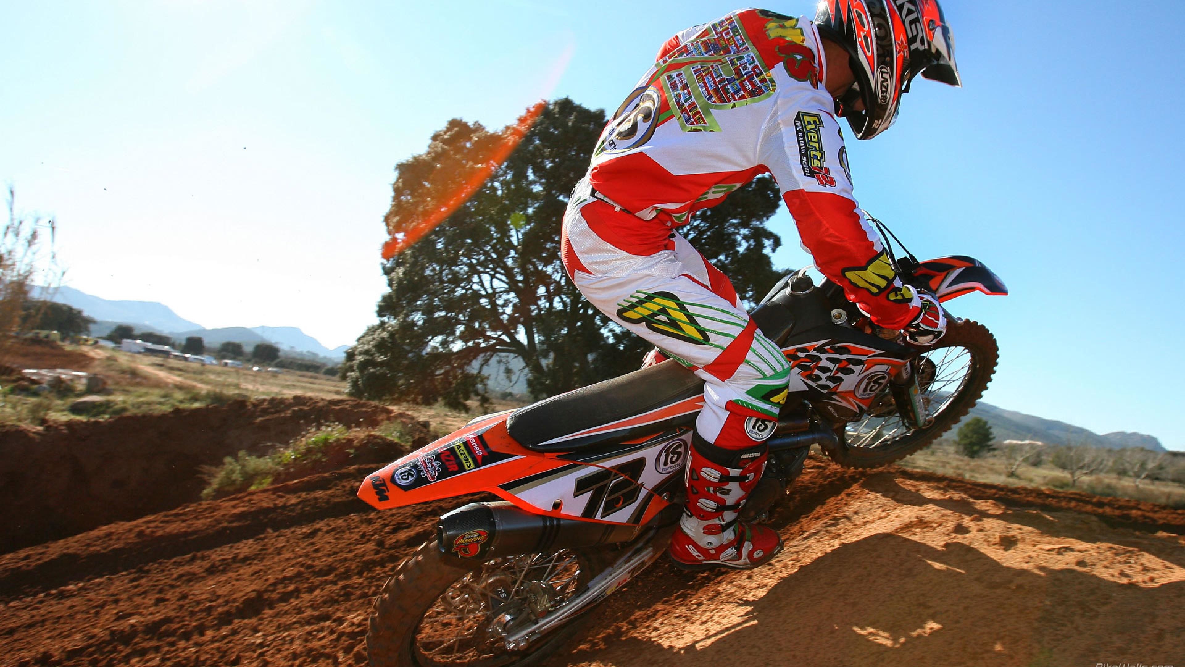 3840x2160 Free Download Motocross Ktm Picture.