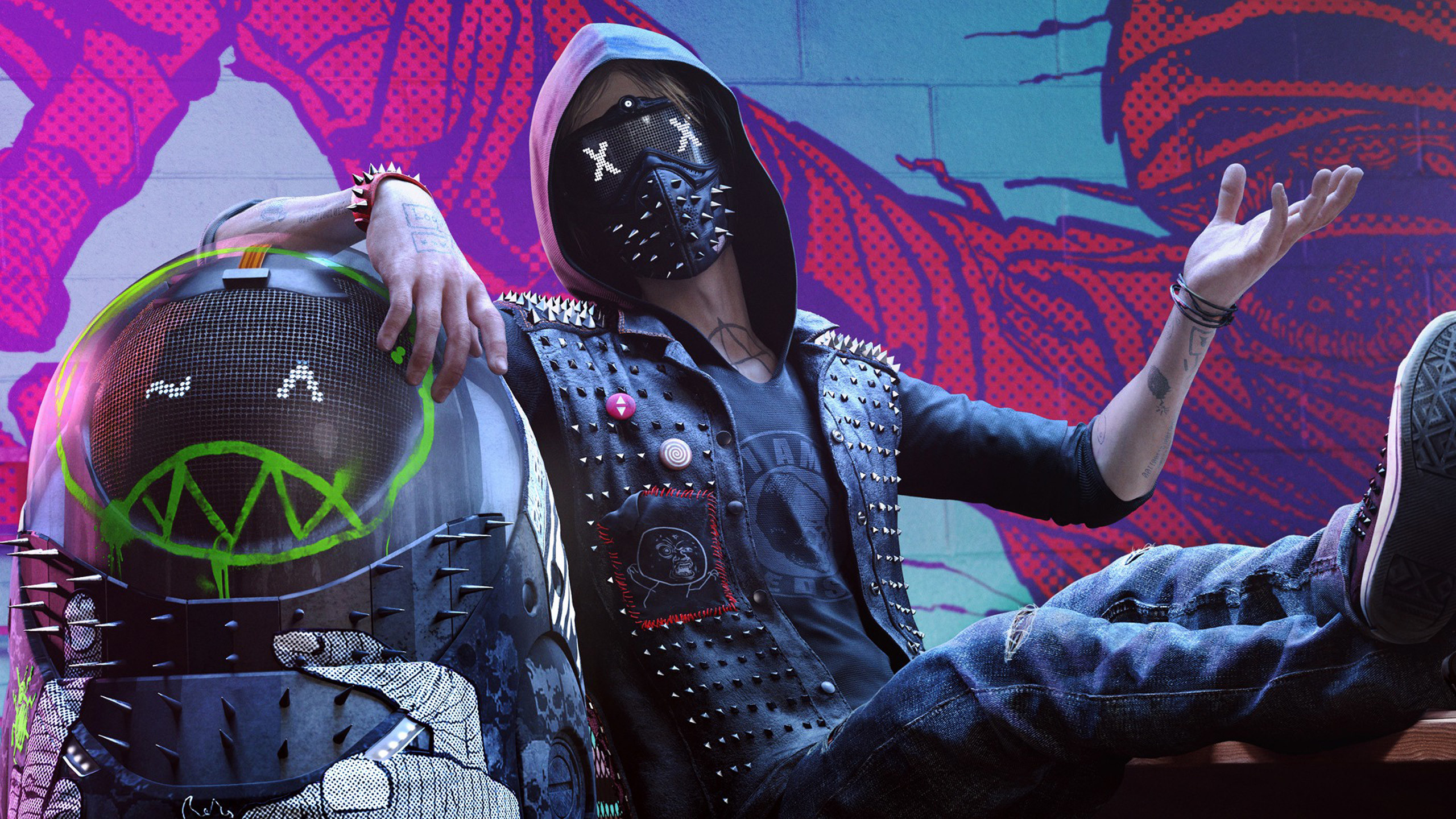 2560x1440 Wrench Watch Dogs 2