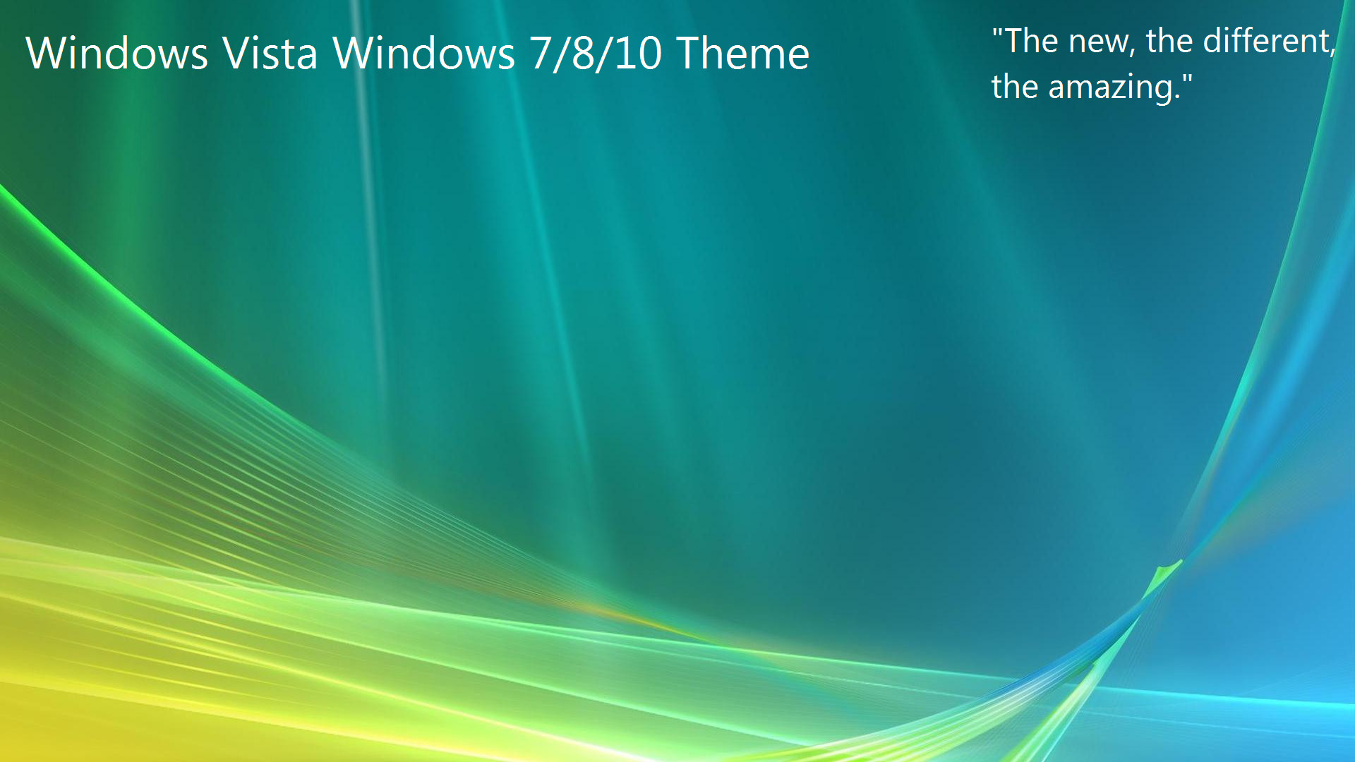1920x1080 ... Windows Vista Windows 7 Theme by TheWolfBunny