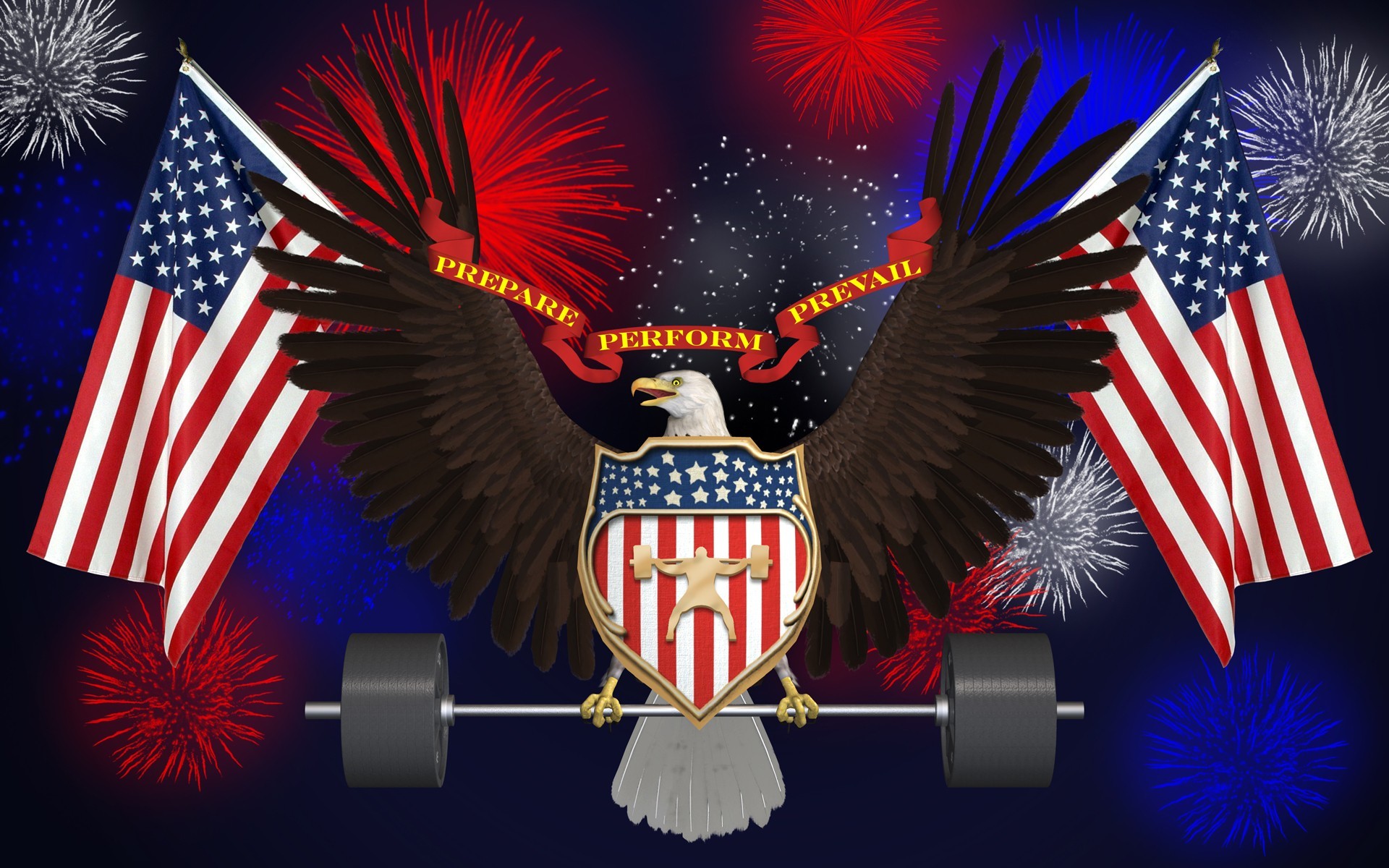 1920x1200 American Eagle And Flag Images July Usa Fireworks Memorial Day Holiday Birb  Desktop Hd Wallpapers For Mobile Phones And Computer 1920Ã1200