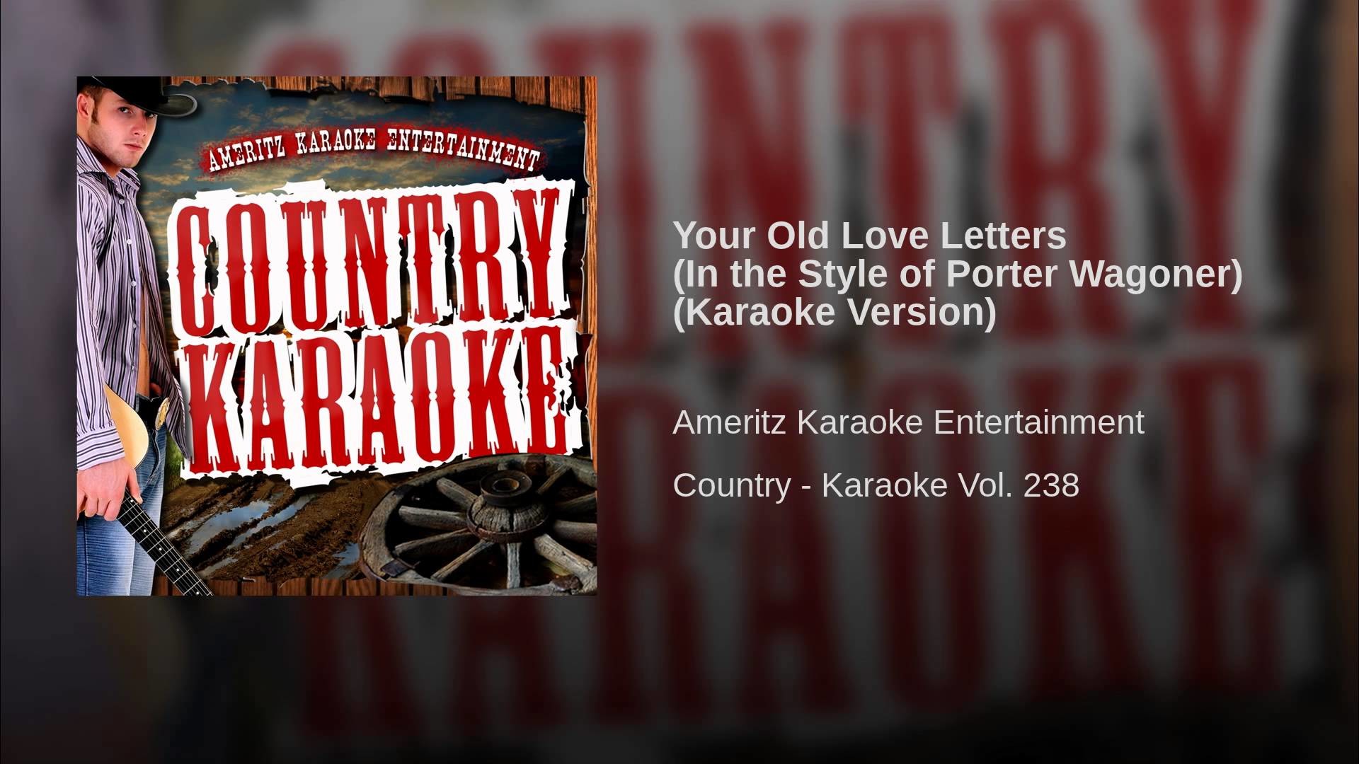 1920x1080 Your Old Love Letters (In the Style of Porter Wagoner) (Karaoke Version)