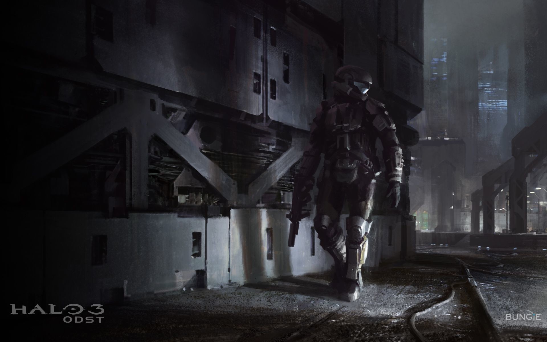 1920x1200 1920x1080 Halo 3 ODST HD Wallpapers and Background stmed