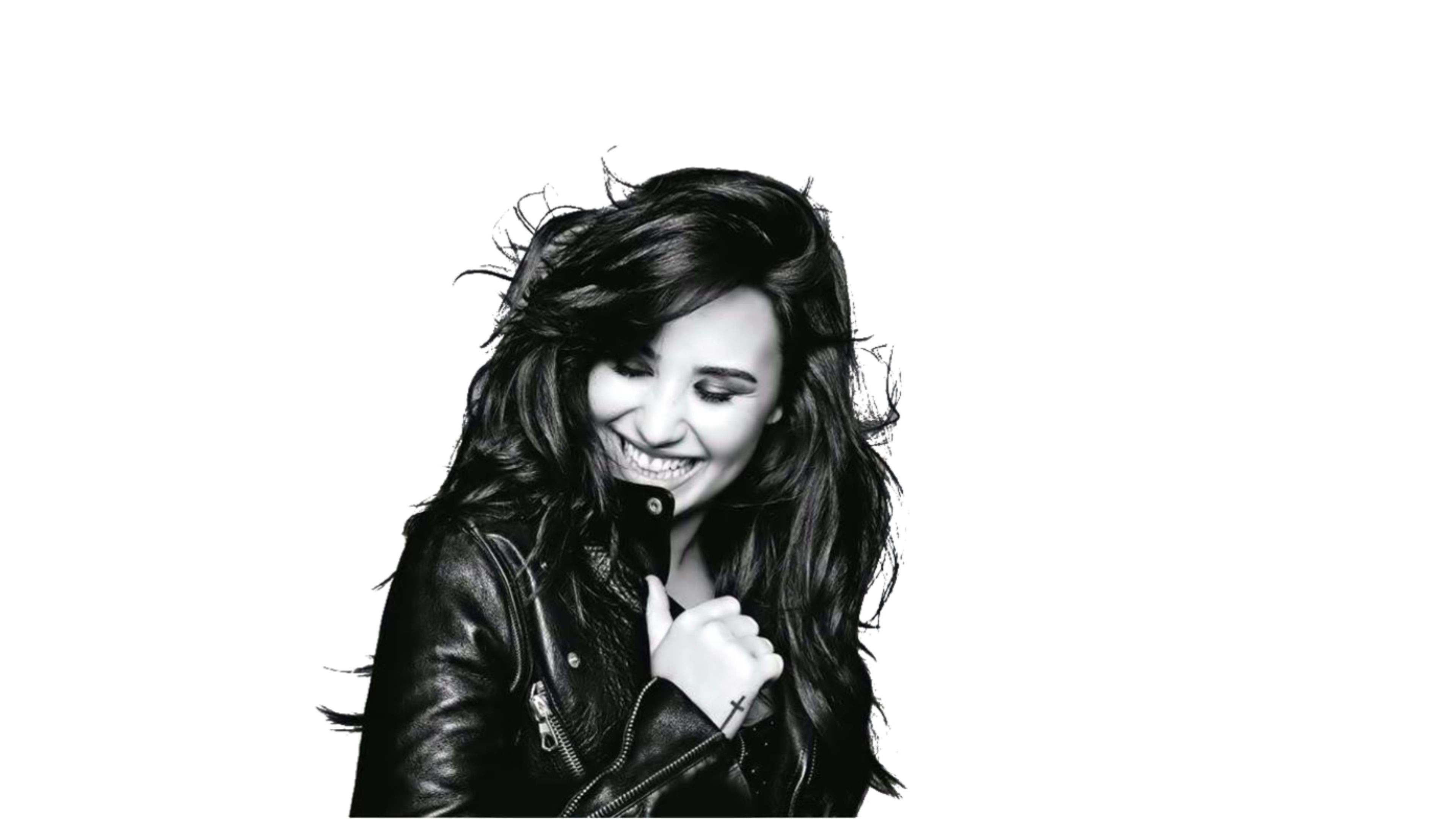 3840x2160 Black and White 2016 Demi Lovato 4K Wallpapers
