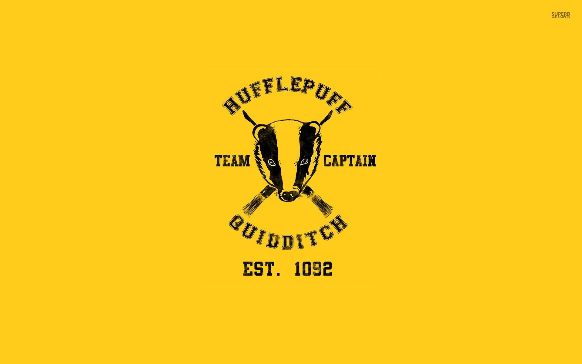 1920x1200 Hufflepuff Quidditch Team - Harry Potter