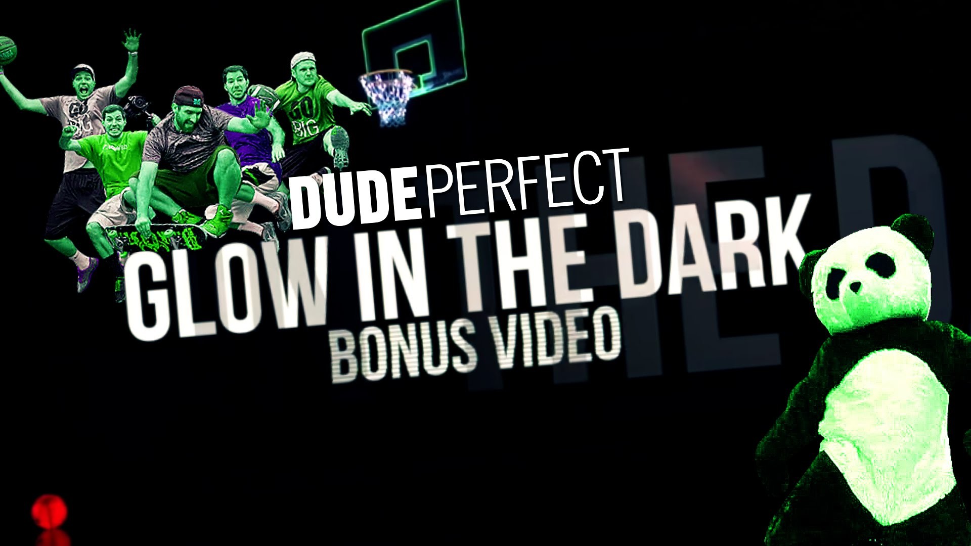 1920x1080 DUDE PERFECT | Glow in the Dark Edition BONUS Video - YouTube