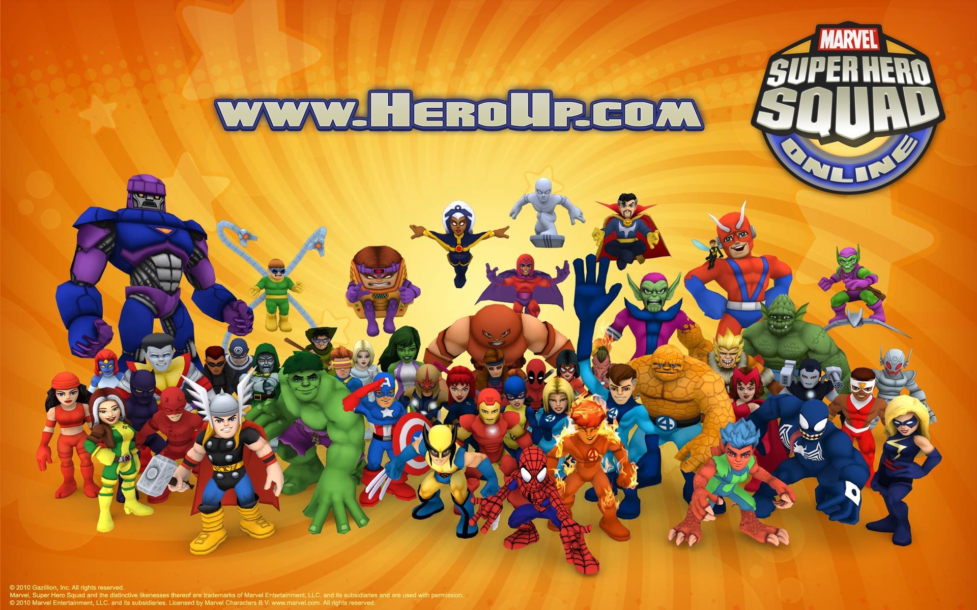 1920x1200 ... Marvel Super Hero Squad Online wallpaper 2 ...