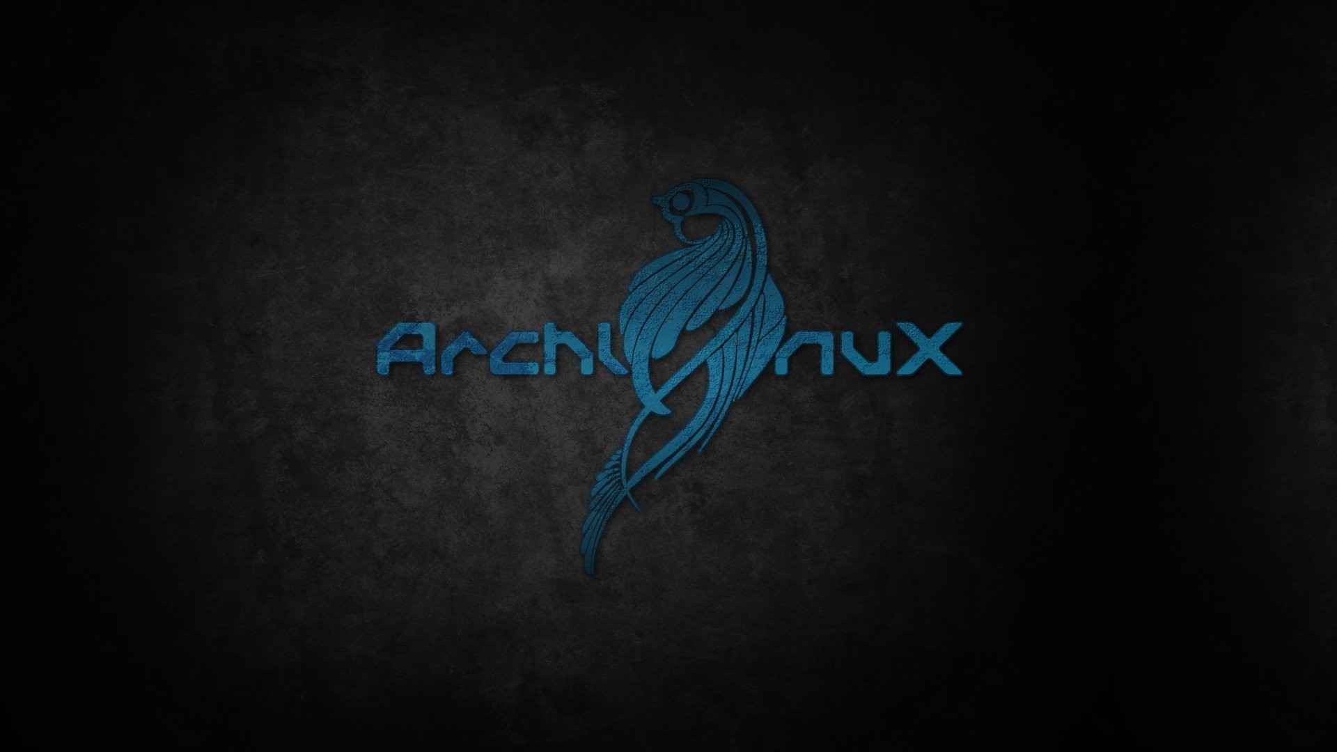 1920x1080 Linux, Arch Linux, High Tech, Black Background wallpaper thumb