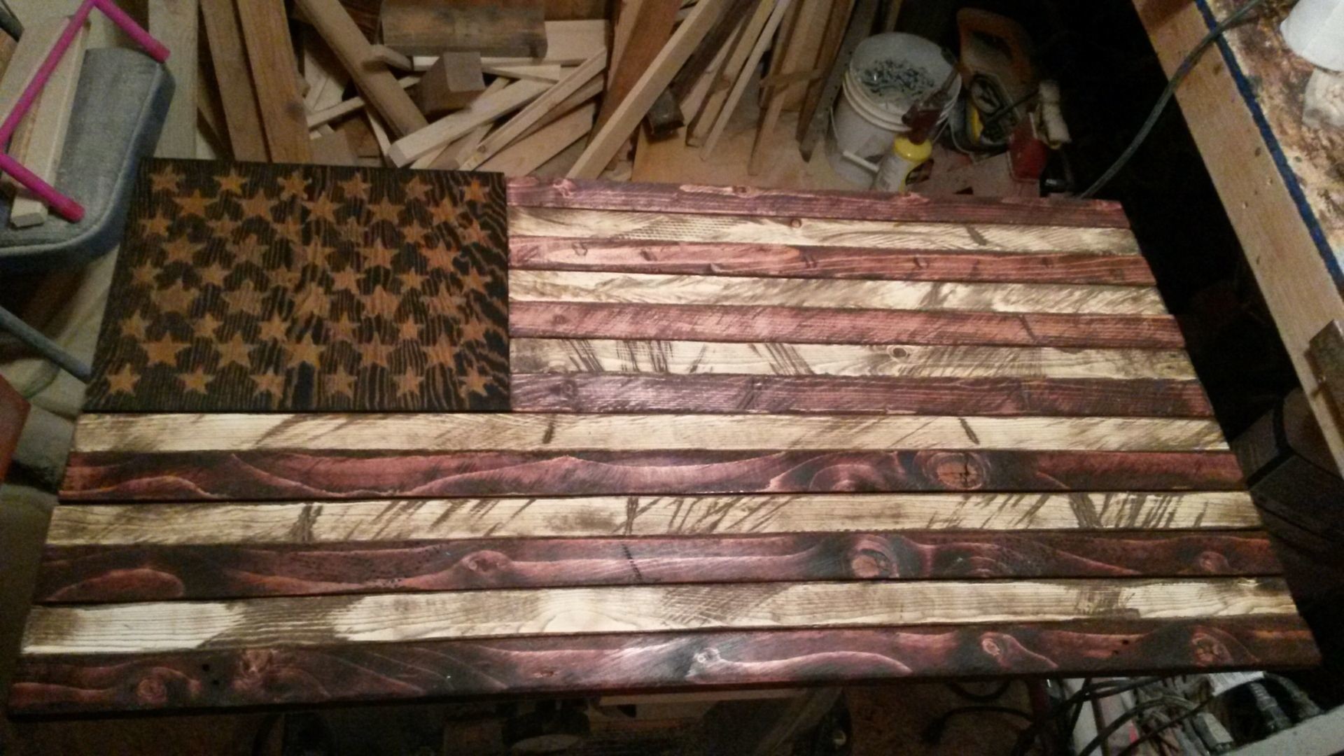1920x1080 Buy a Handmade Rustic Distressed Wood American Flag, made to order .