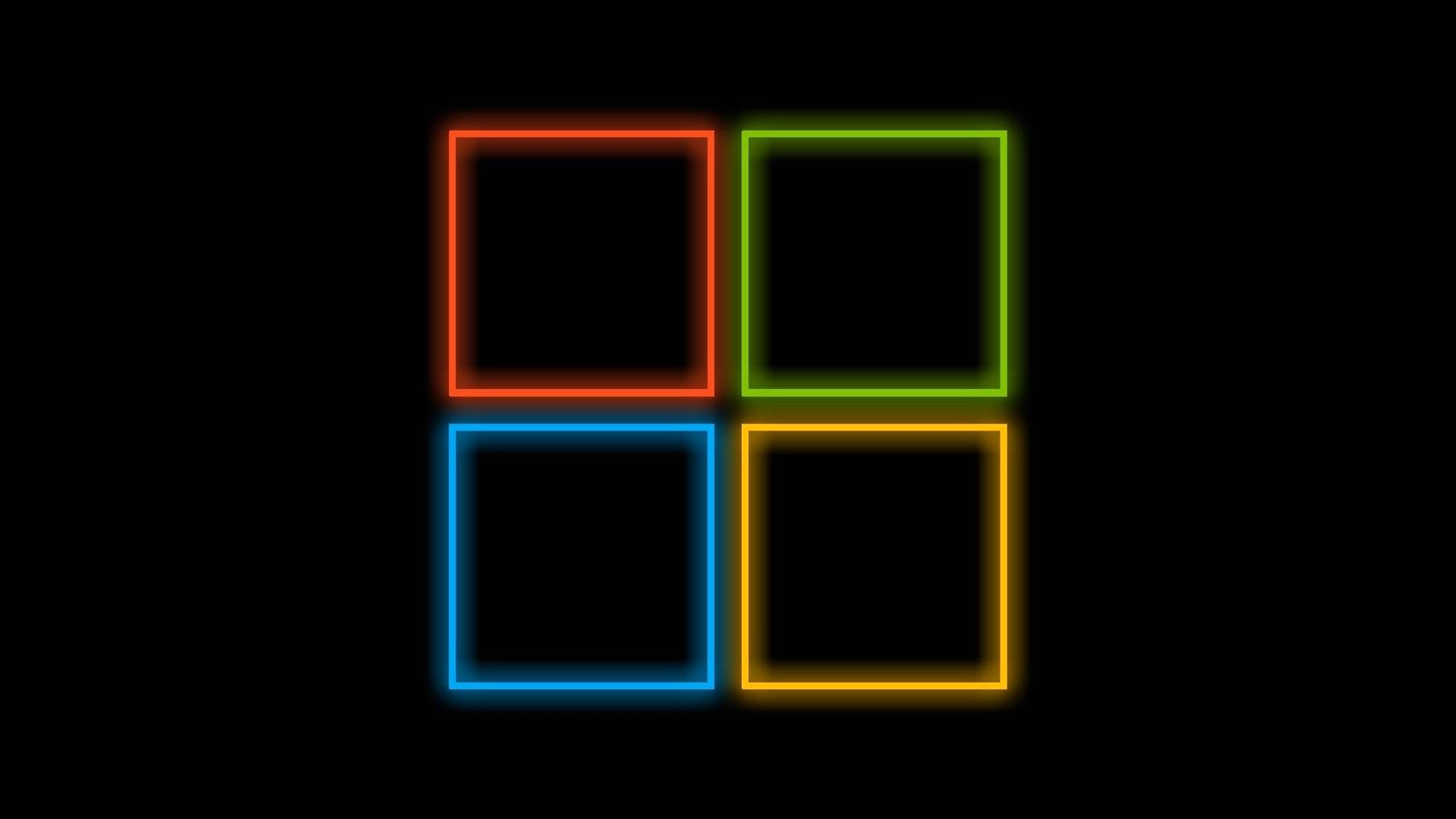 2560x1440  Wallpaper windows 10, operating system, minimalism