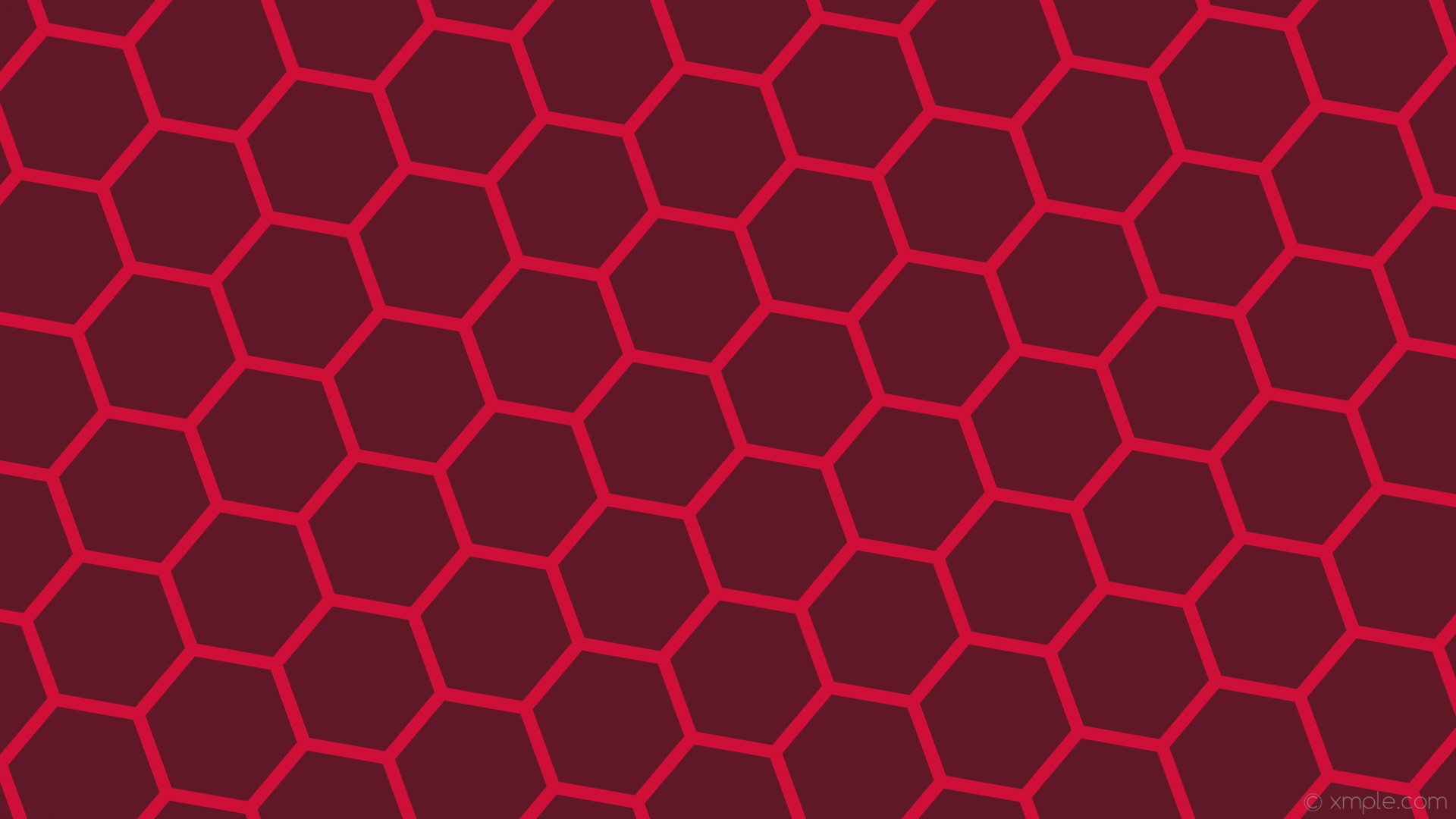 1920x1080 wallpaper beehive red honeycomb hexagon #601827 #ce1038 diagonal 20Â° 17px  193px