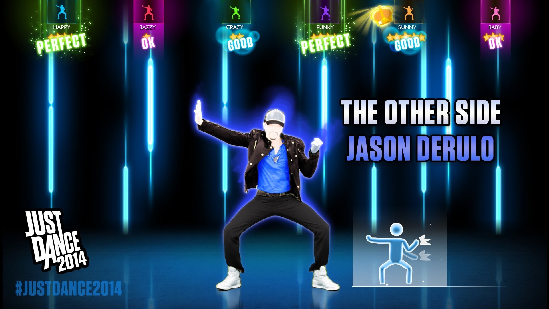 1920x1080 Jason Derulo - The Other Side | Just Dance 2014 | Gameplay