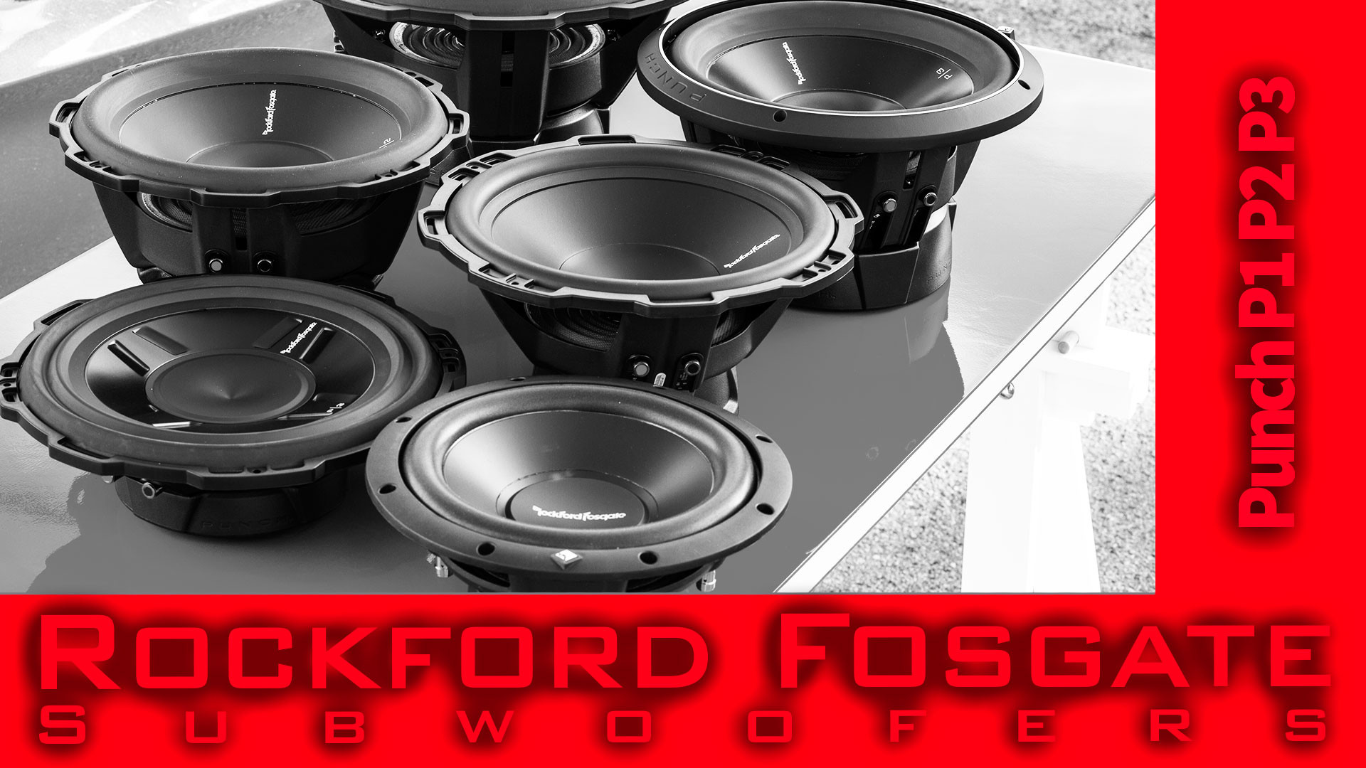 1920x1080 Rockford Fosgate Punch P1, P2, and P3 Subwoofers - Video review - Quality  Mobile Video Blog
