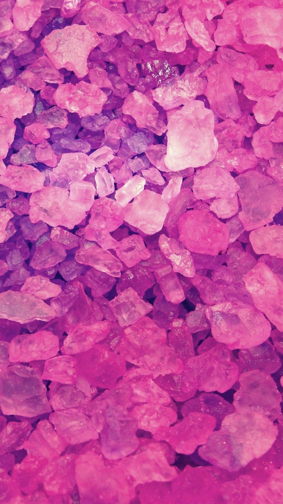 1080x1920 Pink Crystals Lockscreen iPhone 6 Plus HD Wallpaper