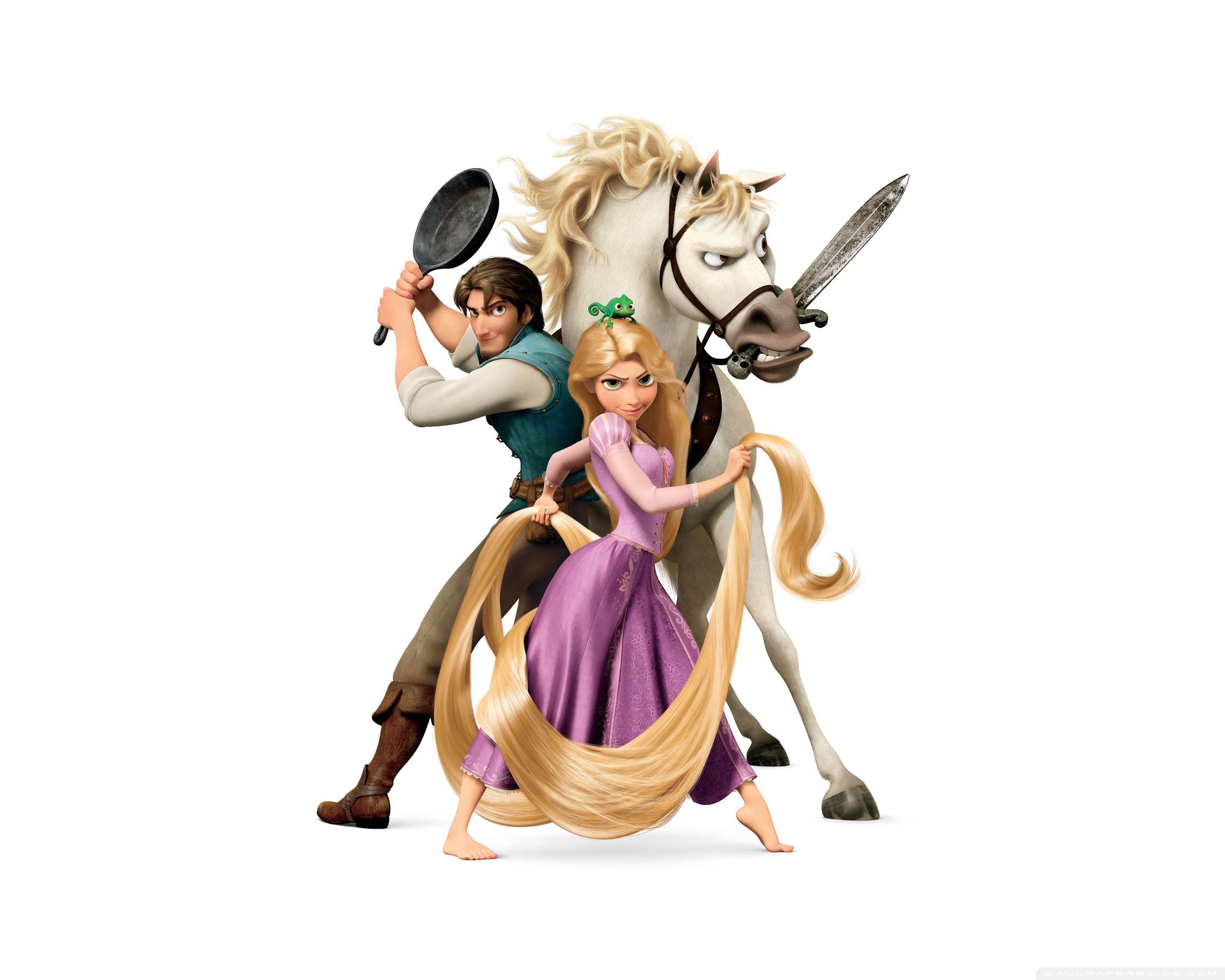 2560x2048 Tangled Disney Rapunzel And Flynn Ryder HD Wide Wallpaper for Widescreen