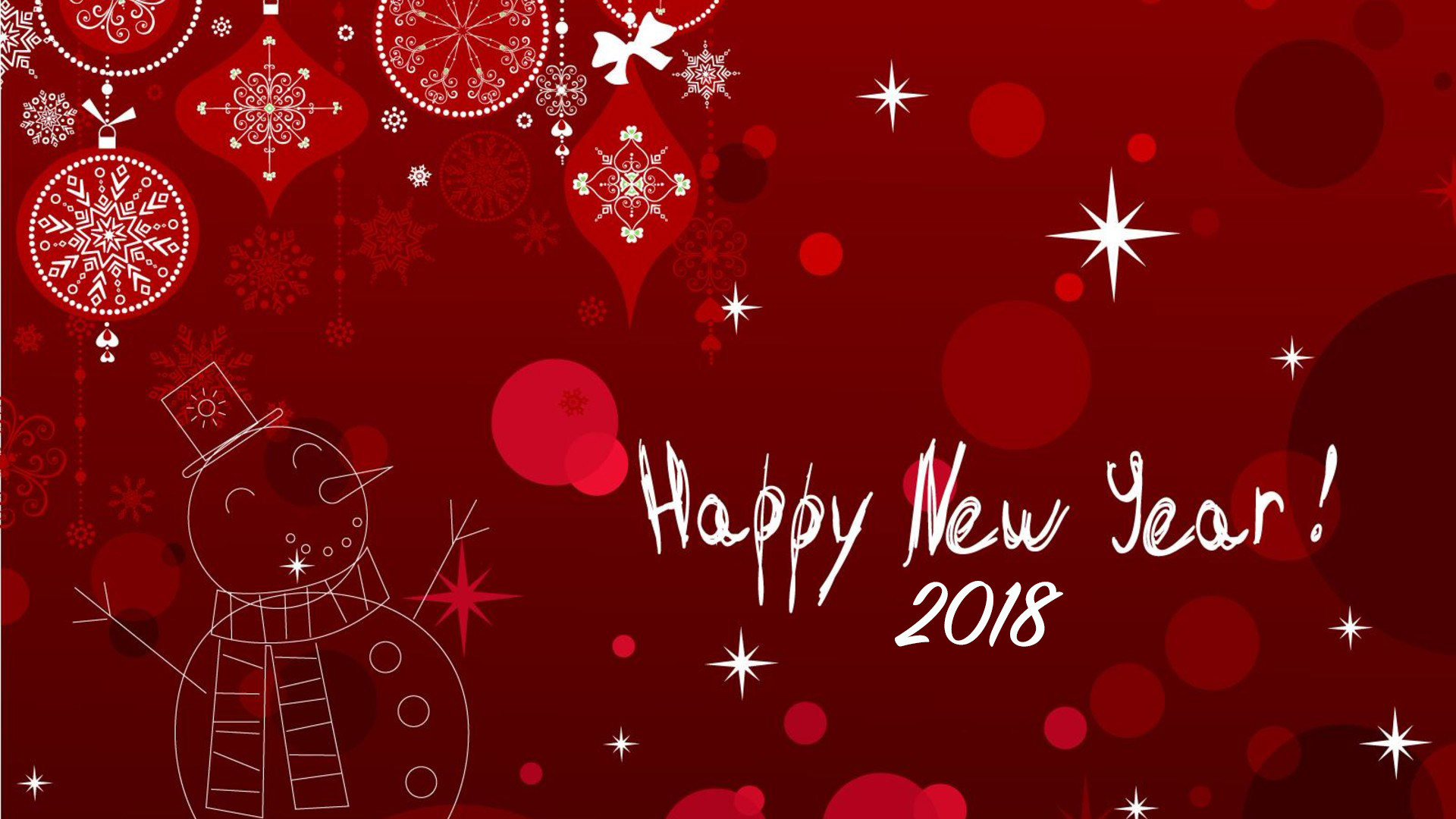 1920x1080 Happy New Year Wishes 2018 Wallpaper Widescreen
