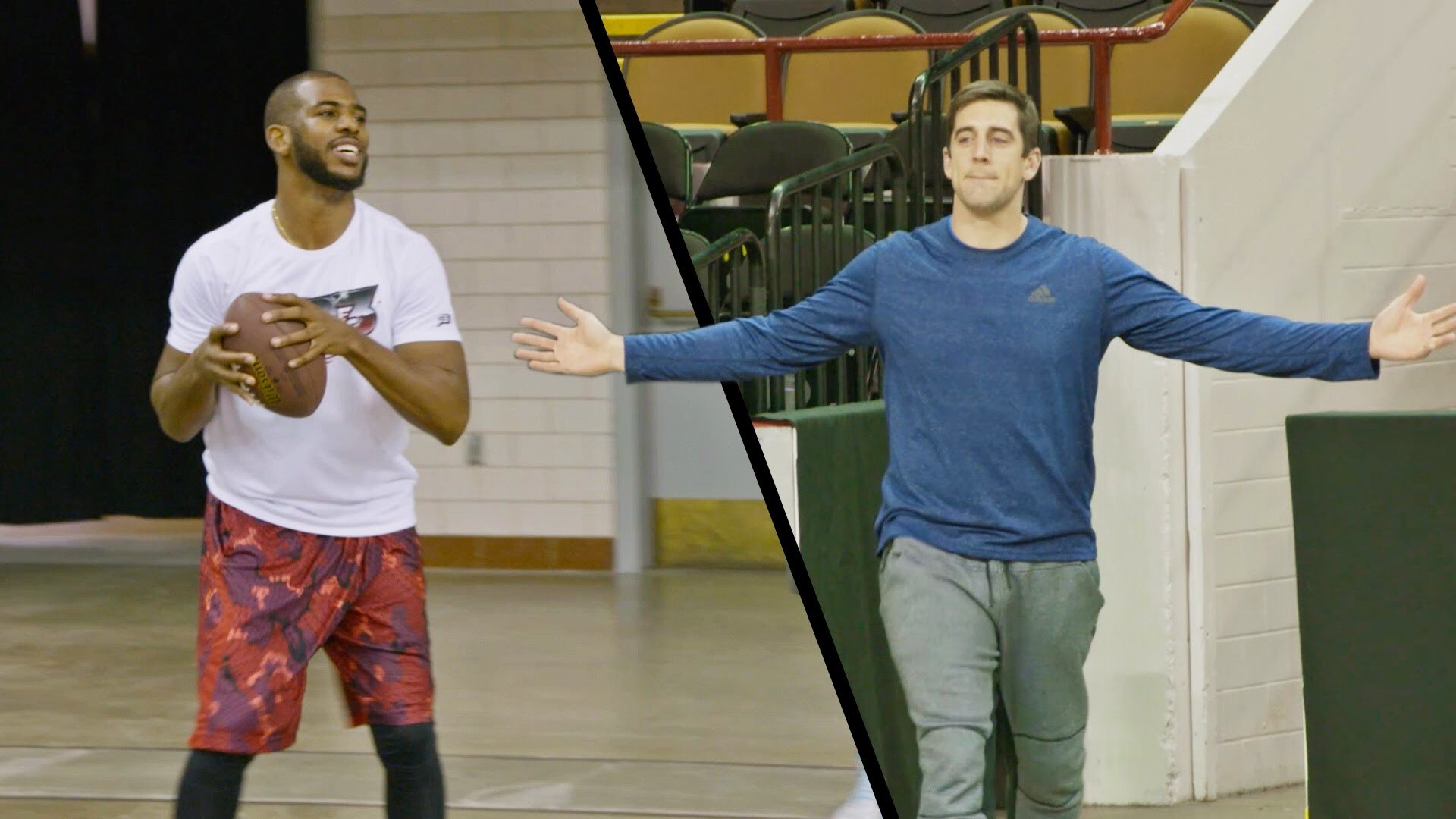 1920x1080 Insane Trick Shots With Chris Paul & Aaron Rodgers