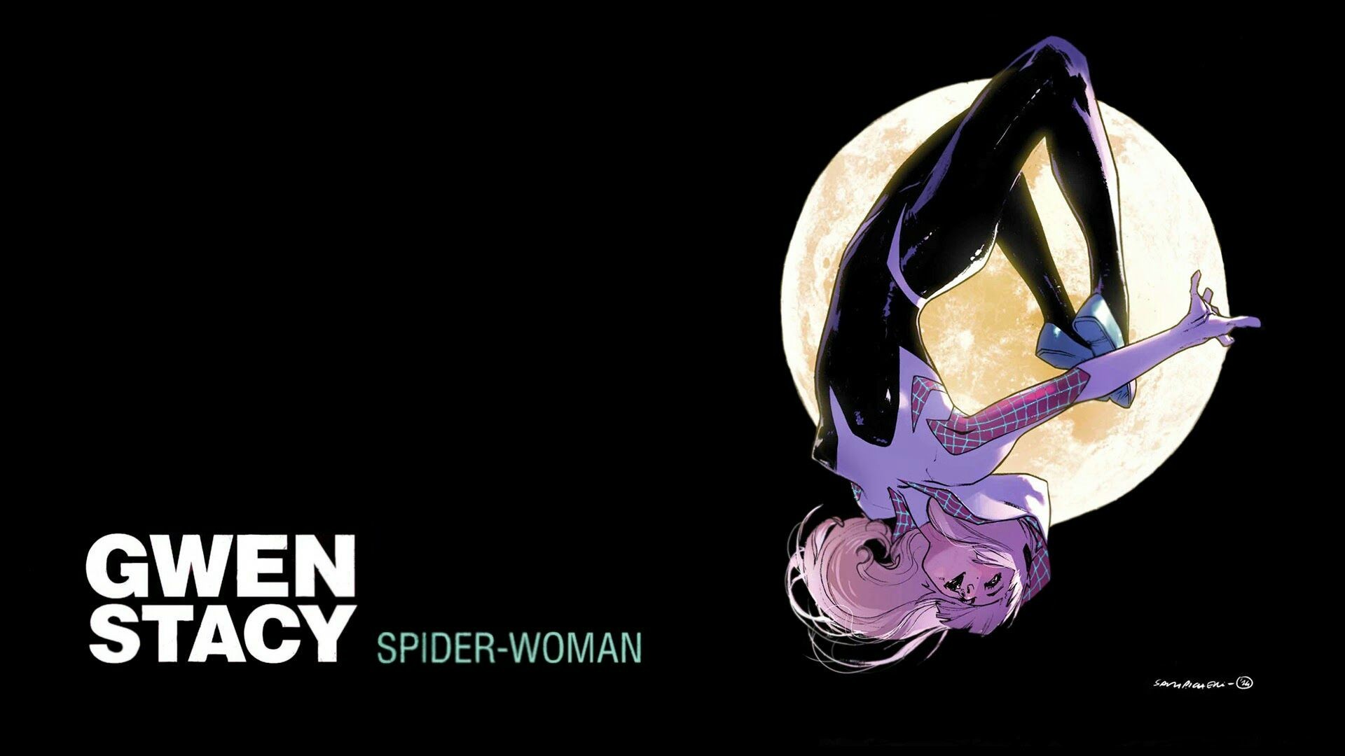 1920x1080 Gwen Stacy: Spider-Woman WP : Spiderman