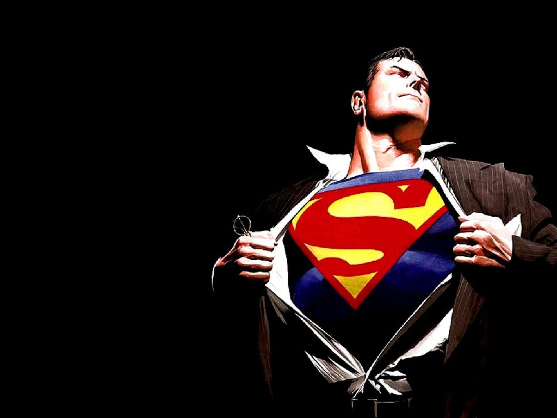 1920x1440 1024x1024 Download wallpaper black, logo, logo, superman, black, Superman,  man .