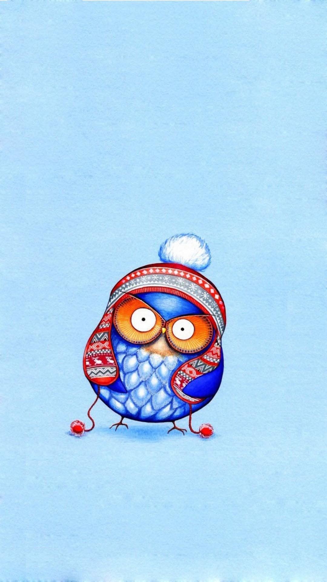 1080x1920 Click here to download 768x1366 pixel Cute Cartoon Owl Art Android Best  Wallpaper