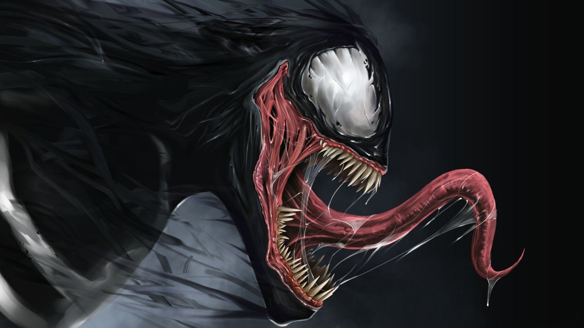 1920x1080  Wallpaper venom, marvel comics, spider-man