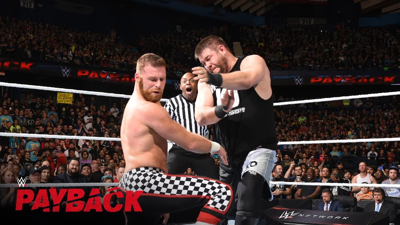 1920x1080 Sami Zayn vs. Kevin Owens: WWE Payback 2016 auf WWE Network